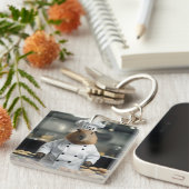 Konditorei: Die Kulinarische Kapelle Schlüsselanhänger (Vorderseite rechts)