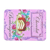 Konditorei für viktorianische Schokoladenkuchen Magnet (Horizontal)