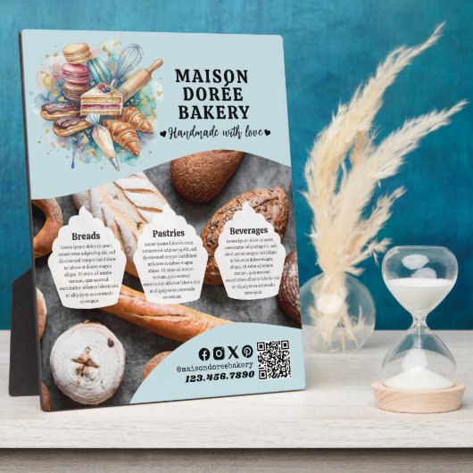 Konditorei-Geschäft Konditor Desserts Menü Preisli Fotoplatte (Seite)