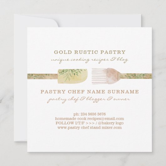 Konditorei Koch Bäckerei Konditorei vielen Dank Einladung (Rückseite)