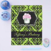 Konditorei Koch Cupcake Kuchen Bäckerei Flyer (Einzeln)