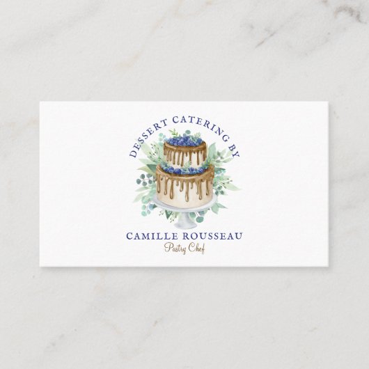 Konditorei Koch Dessert Caterer Visitenkarte (Vorderseite)
