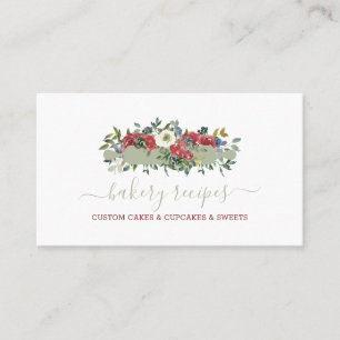 Konditorei Koch hausgemachte Bäckerei Grüne Rote B Visitenkarte