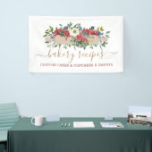 Konditorei Koch hausgemachte Bäckerei Rote Blume Banner (Messeveranstaltung)