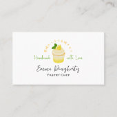 Konditorei Koch Lemon Cupcake Wasserqualität Visitenkarte (Vorderseite)