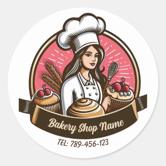 Konditorei Koch Sticker - Bäckerei Shop (Vorderseite)