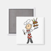 Konditorei Koch Tshirts und Gifts Magnet (Vorderseite/Rückseite)