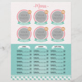 Konditorei / Konditorei / Cake Shop Menü (Hinten)