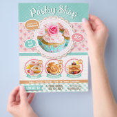 Konditorei / Konditorei / Cake Shop Menü (Hand)