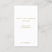 Konditorei-Shop-Bakenkuchen-Logo Visitenkarte (Rückseite)