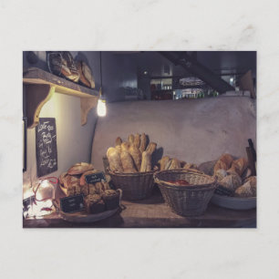 Konditorei, Vintage Bäckerei und Konditorei Infini Postkarte