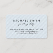 Konditorei Visitenkarte (Rückseite)