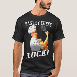 Konditoren rocken Rosie lustige Konditorin T-Shirt