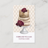 Konditorgebäck Koch Visitenkarte (Vorderseite)