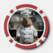 Konditorikunst: Der kulinarische Capybara Pokerchips (Rückseite)