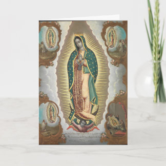 Kondolenzkarte Unsere Liebe Frau von Guadalupe Kat Karte