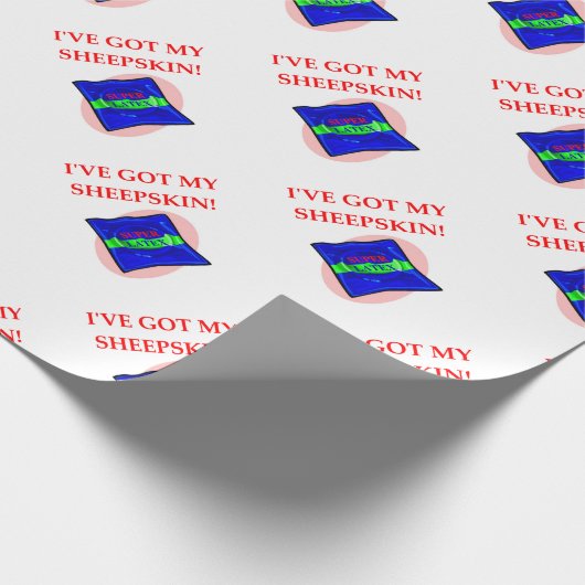 KONDOM GESCHENKPAPIER (Ecke)