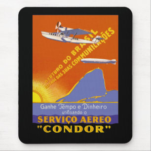 Kondor ~ Brazillian Fluglinienverkehr Mousepad