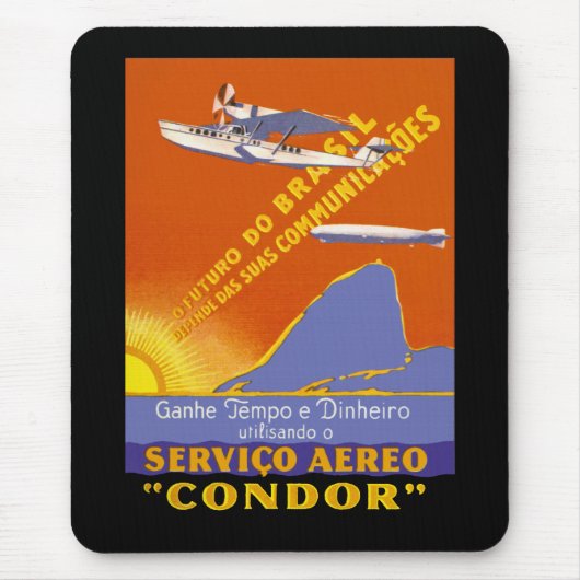 Kondor ~ Brazillian Fluglinienverkehr Mousepad (Vorne)