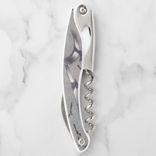 Kondore von Peru-Korkenzieher Kellnermesser (Rückseite)