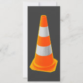 Kone mit grauen Streifen Einladung (Rückseite)