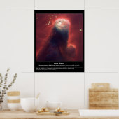 Kone Nebula NGC 2264 Hubble Teleskop Poster (Küche)