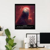 Kone Nebula NGC 2264 Hubble Teleskop Poster (Heimbüro)