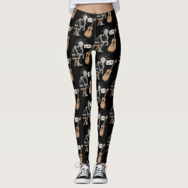 Konfektionierter Musikrobot Leggings