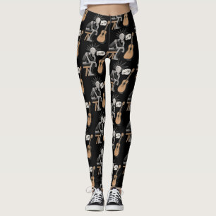Konfektionierter Musikrobot Leggings