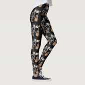 Konfektionierter Musikrobot Leggings (Rechts)