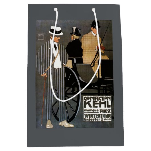 Konfektionsartikel Kehl Herr-Kleidung Mittlere Geschenktüte (Vorderseite)