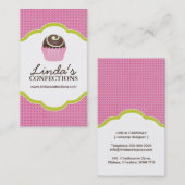 Konfektionsartikel-Visitenkarte-Schablone Visitenkarte (Vorne/Hinten)