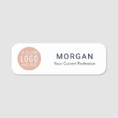 Konferenz der Mitarbeiter Ihres Unternehmens Namensschild (Vorderseite)