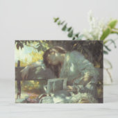 Konferenz über den Buchclub Einladung (Stehend Vorderseite)