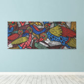 Konferenz von Bird Leinwanddruck (Insitu (Holzboden))