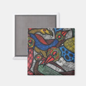 Konferenz von Bird Magnet (Vorderseite/Rückseite)