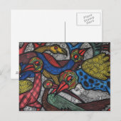Konferenz von Bird Postkarte (Vorne/Hinten)