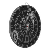 Konferenz von John Kennedy 35. US-Präsident Dartscheibe (Vorderseite Links)