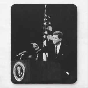Konferenz von John Kennedy 35. US-Präsident Mousepad