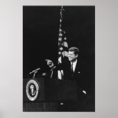 Konferenz von John Kennedy 35. US-Präsident Poster (Vorne)