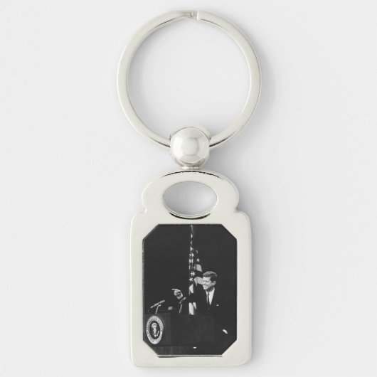 Konferenz von John Kennedy 35. US-Präsident Schlüsselanhänger (Vorderseite)