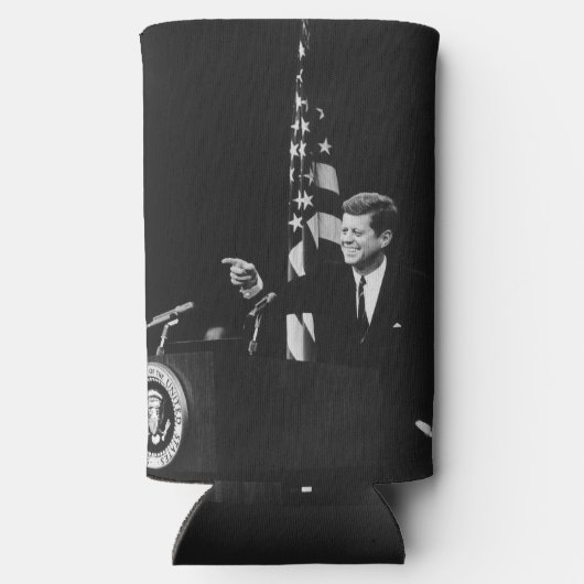 Konferenz von John Kennedy 35. US-Präsident Selters Dosenkühler (Rückseite)