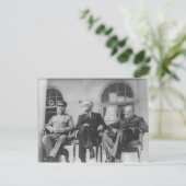 Konferenz von Teheran Postkarte (Stehend Vorderseite)