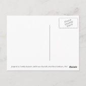 Konferenz von Teheran Postkarte (Rückseite)