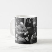 Konferenz von Yalta Roosevelt Stalin Churchill 194 Kaffeetasse (Vorderseite Links)