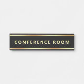 Konferenzraum für benutzerdefinierte Textvorlagen Türschild (Vorderseite )