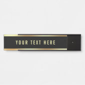 Konferenzsaal für benutzerdefinierte Textprüfung Türschild (Vorderseite )