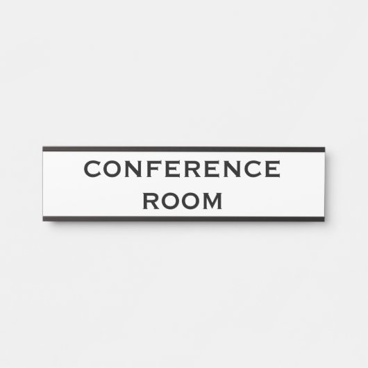 Konferenzsaal Türschild (Vorderseite )