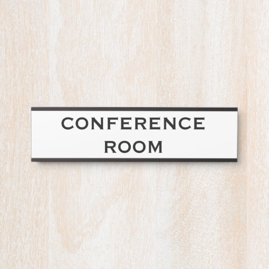 Konferenzsaal Türschild (Vorderseite )