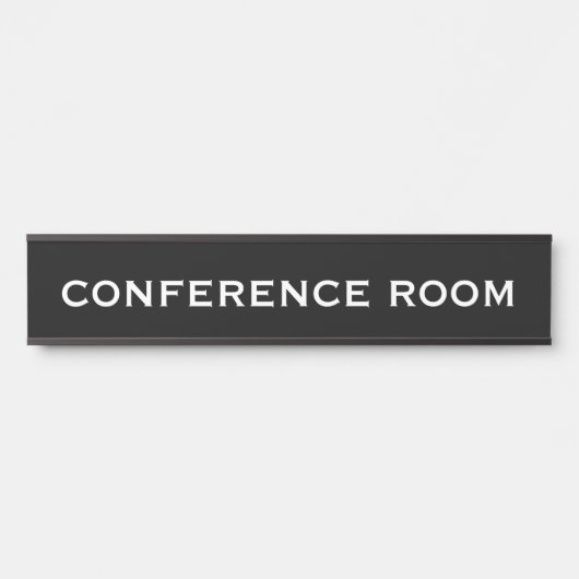 Konferenzsaal Türschild (Vorderseite )